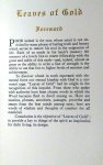 Lytle , Clyde Francis . [ isbn 9780915720743 ] - Leaves of Gold . ( An Anthology of Memorable Phrases Inspirational Verse and Prose . )