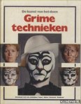 Jans, martin - Grimetechnieken. De kunst van het doen. Basisboek voor het schminken. Toneel, Ballet, Karnaval, Kinderen