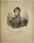Kimmel, C. - Original print, lithography 19th century I Portret van generaal Andries Jan Jacob baron des Tombe door Cornelis Kimmel, gepubliceerd in de 19e eeuw, 1 p.