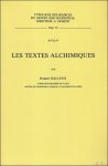 R. Halleux - textes alchimiques