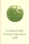 N/N (ds33) - A. Roland Holst Penning-Stipendium. 1986 - 1988 - 1997