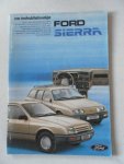  - Ford Sierra uw instruktieboekje