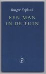 Kopland, Rutger - Een man in de tuin. Gedichten