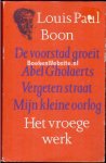 Boon, Louis Paul - Het vroege werk, Louis Paul Boon