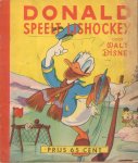 Walt Disney - Donald Speelt IJshockey, 31 pag. geniete softcover, goede, gebruikte staat (rechterkant voorzijde wat vervaagd, zie de foto)