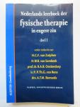 Zutphen, H.C.F. van - Nederlands leerboek der fysische therapie in engere zin deel 1