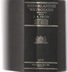J.A. Fruin - Nederlandse Wetboeken editie 1979