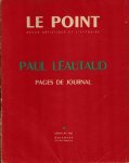 Leautaud, Paul - Le Point No. 44 -Revue artistique et litteraire