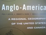 GRIFFIN YOUNG  CHATHAM - ANGLO AMERICA  , A REGIONAL GEOGRAPHY OF THE UNITED STATES AND CANADA