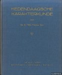 Haar Dzn, Ds B. ter - Hedendaagsche karakterkunde