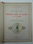 Fournier, M.. - Syllabaire illustré de la méthode rapide de lecture et de langage. Lecture, écriture, orthographe langue maternelle, causeries sur images.