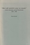 Roelofs, Hans - Man weiss eigentlich wenig von einander: Arthur Schnitzler und die Niederlande 1895-1940 Roelofs, Hans - Man weiss eigentlich wenig von einander: Arthur Schnitzler und die Niederlande 1895-1940