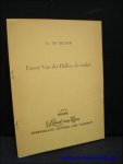 J.L.De Belder - Ernest Van der Hallen, de realist