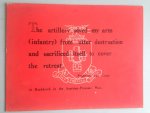  - Plaat nr 4 met uitspraak van Frederick the Great of Prussia, USA Field Artillery School
