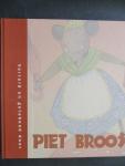 BROOS, B., e.a. - Verteld en getekend door Piet Broos (1910-1964) Leven en werk in het kort verteld / Humor in zwart en wit /Broos, een naam in heldere letter / Overzicht van het gepubliceerde werk.