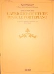 Cherubini, Luigi: - Capriccio ou étude pour le fortepiano. A cura di Pietro Spada (Maestro Italiani della Tastiera) Cherubini, Luigi: - Capriccio ou étude pour le fortepiano. A cura di Pietro Spada (Maestro Italiani della Tastiera)