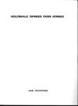 SCHIPPER, JAN - Koloniale opinies over Kongo. Een onderzoek naar enkele opvattingen van de koloniale samenleving in Belgisch Kongo over Kongo, zijn ontwikkeling en inwoners (1949 - 1960)