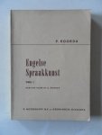 Roorda, P. herz. Roorda, G. - Engelse spraakkunst deel 1 Met uitklapbare plattegrond van London