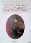 Manchip, David - Artists and Craftsmen of the 19th Century Derby China Factory Manchip, David - Artists and Craftsmen of the 19th Century Derby China Factory