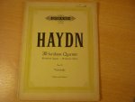 Haydn; Franz Joseph (1732-1809) - 30 beruhmte Quartette (Band II: Quartett XV t/m XXX); 2 violinen, viola und violoncello