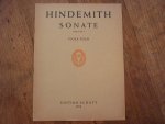 Hindemith; Paul (1895 – 1963) - Sonata, Op 11, No 5 - Viola solo - Schott Edition Hindemith; Paul (1895 – 1963) - Sonata, Op 11, No 5 - Viola solo - Schott Edition