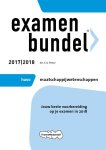 E.A. Poeze - Examenbundel Maatschappijwetenschappen 2017/2018 Havo