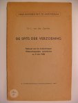 Zanden Dr.L. van der - De Spits der Verzoening- Referaat voor de 33e Wetenschappelijke samenkomst 5 juli 1950