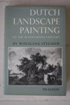 Stechow, Wolfgang - Dutch Landscape painting of the seventeenth century