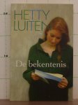 Luiten, Hetty - de bekentenis