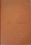 Wachsmuth, G. red. - Gäa-Sophia : Jahrbuch der Naturwissenschaftlicher Sektion der Freien Hochschule. Band V : Die Tierwelt.