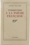 Thierry Maulnier - Introduction a la poesie francaise.