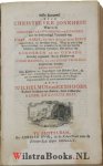 Eenhoorn, Wilh. van - Neotēs chrisianikē ofte Christelyke jonkheit, waar in van de jonkheit in het gemeen, van het bestaan, de plichten, en opvoeding der jeugd in het bijzonder gehandelt wordt ; 3 delen compleet