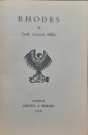 MILLIN Sarah Gertrude - Rhodes