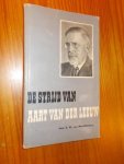 HEERIKHUIZEN, F.W. VAN, - De strijd van Aart van der Leeuw.