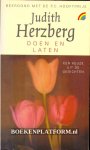 Herzberg, Judith - Doen en laten