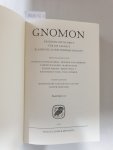 Gehrke, Hans-Joachim (Hrsg.): - Gnomon : Band 89 / 2017 : (gebundene Ausgabe) :