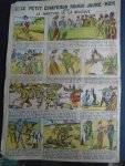 D,Asma, 1918. - Spotprent Eerste wereldoorlog  Belgie- Duitsland. Le petit Chaperon rouge - jaune-noir ou Le Martyre de la Belgique