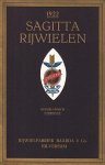 (FIETSEN). SAGITTA RIJWIELEN - (Catalogus 1922).