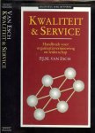 Esch P.J.M.van .. meten is weten bij Fasson,Delegeren,informeren,trainen en waarderen - Kwaliteit & Service ... Handboek voor organisatievernieuwing en leiderschap * Fase I bewust worden ... Fase II visie ontwikkelen ... Fase III diagnostiseren ... Fase IV plannen en organiseren ... Fase V implementeren ... Fase VI integreren...