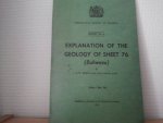 A W REECE - EXPLANATION OF THE GEOLOGY OF SHEET  76  (BUHWEZU)