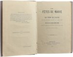  - Les Fêtes de Marie et les temps de l'Année qui sont spécialement consacrés a la sainte vierge