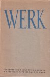 Diversen, o.a. Vasalis - Werk. Letterkundig maandschrift, 1e jrg., mei-nummer 1939