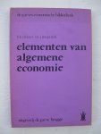 Delooz, H.K. en Meganck, J. - Elementen van Algemene Economie.