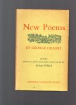 Crabbe George - New Poems by George Crabbe