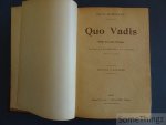 Henryk Sienkiewicz, traduct.: Bronis?aw Kozakiewicz & J.-L. de Janasz. - Quo vadis : roman des temps Néroniens. Édition illustrée.