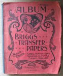  - album of briggs' transfer papers  -  Floral, Conventional, Monograms, Initials, Flannel Scollops