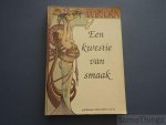 'S Heeren, Diane. - Een kwestie van smaak. Menu's, kookboeken en culinaire archivalia.