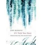 Judy Budnitz 148808 - If I Told You Once