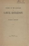 Uhrström, Wilhelm. - Studies on the language of Samuel Richardson.