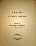 Diepenbrock, A.: - Hymne (No 13 aus Novalis` `Geistliche Lieder`) Sopran oder Tenor und Orgel